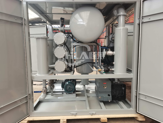 トランスフォーマーオイル浄化器と浄化器で0.3MPa圧でオイル浄化