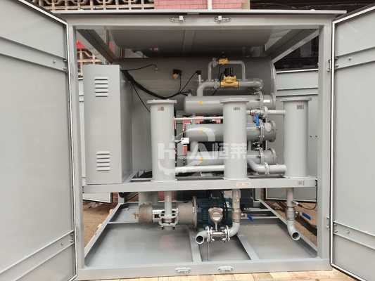 トランスフォーマーオイル浄化器と浄化器で0.3MPa圧でオイル浄化