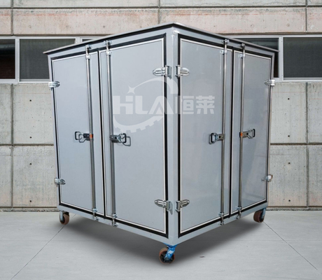 防水系数 IP65 トランスフォーマー オイル 浄化機 48KW の加熱力