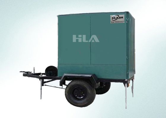 移動可能な変圧器オイル浄化機械6000 L/hourは流動度